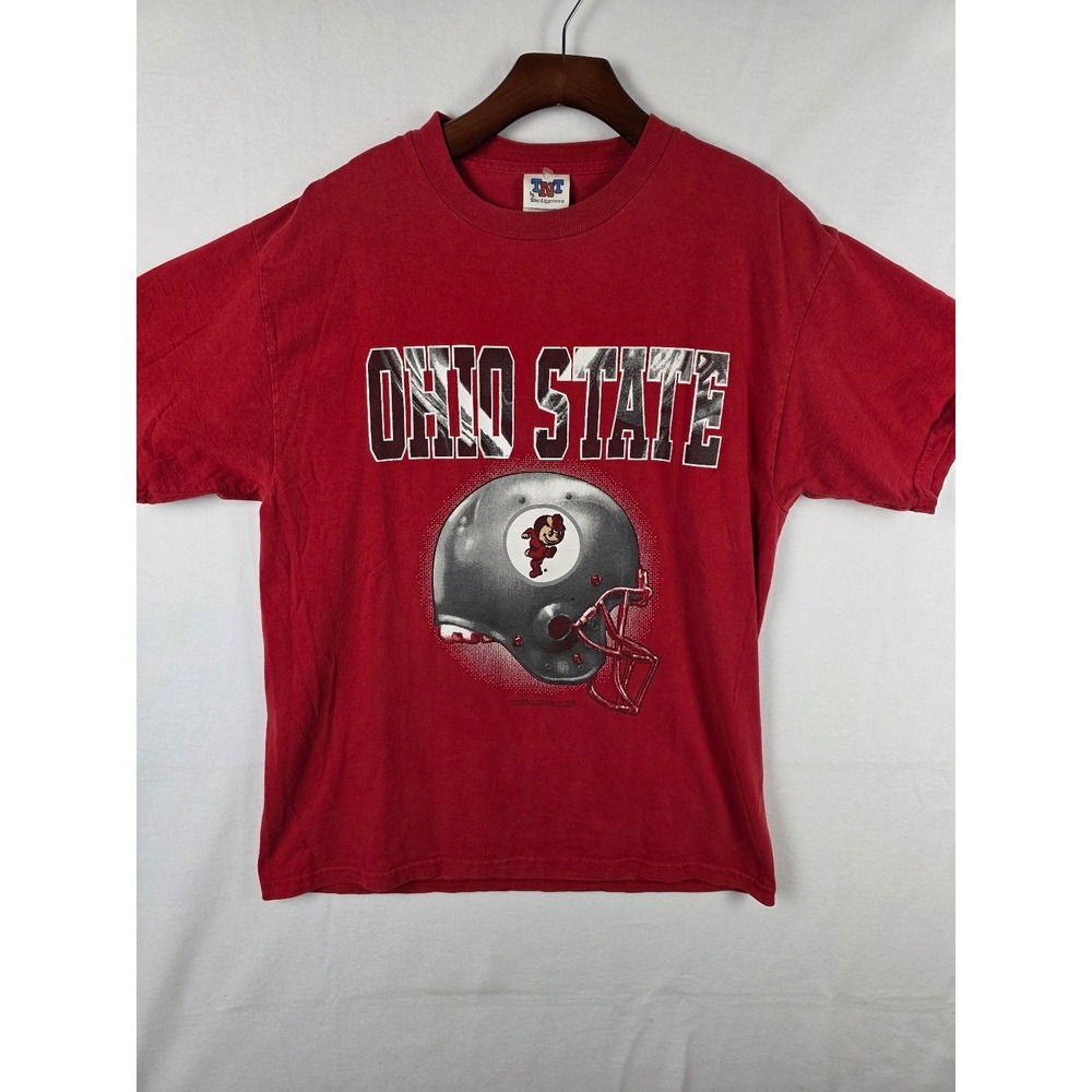 Vintage Ohio State Big Helmet Graphic‎ T Shirt
